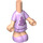 LEGO Leichtes Fleisch Micro Körper mit Layered Skirt mit Tre (79472)