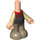 LEGO Licht vleeskleurig Micro Body met Broek met Zwart Top met Rood Boog (66408)