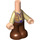 LEGO Leichtes Fleisch Micro Körper mit Trousers mit Tan Kristoff Vest (66409)