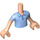 LEGO Light Flesh Mini Doll Torso Collared Shirt (11408 / 92456)