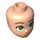 LEGO Light Flesh Minidoll Head with Decoration (92198 / 105821)