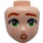 LEGO Light Flesh Minidoll Head with Decoration (92198 / 105821)