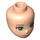 LEGO Light Flesh Minidoll Head with Green Eyes and Freckles (37292 / 92198)