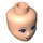 LEGO Light Flesh Minidoll Head with Lavender Eyes and Blue Stars (21079 / 92198)