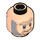 LEGO Light Flesh Minifigure Head, Garrick Ollivander (Safety Stud) (3626 / 92792)
