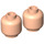 LEGO Leichtes Fleisch Minifigure Kopf (Sicherheitsbolzen) (3626 / 88475)