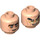 LEGO Light Flesh Minifigure Head with Decoration (Recessed Solid Stud) (3274 / 104984)
