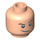 LEGO Light Flesh Minifigure Head with Decoration (Safety Stud) (92682 / 93241)