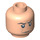 LEGO Light Flesh Minifigure Head with Decoration (Safety Stud) (92863 / 93206)