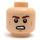 LEGO Beige Léger Minifigurine Tête avec Smile et Grimace (Montant solide encastré) (3626 / 38296)