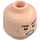 LEGO Světlá tělová Minifigurka Hlava s Smile a Grimace (Zapuštěný pevný cvoček) (3626 / 38296)