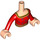 LEGO Licht vleeskleurig Mother Gothel Friends Torso (73152 / 92456)