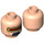 LEGO Light Flesh Mutant Leader Minifigure Head (Recessed Solid Stud) (3626 / 33541)