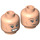LEGO Light Flesh Narcissa Malfoy Head (Safety Stud) (3626 / 97812)