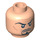LEGO Light Flesh Nizam Head (Safety Stud) (88570 / 91853)