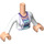 LEGO Carne claro Nora Friends Torso (73152 / 92456)