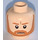 LEGO Vaalea ihonvärinen Obi-Wan Kenobi Pää (Turvanuppi) (3626 / 74007)