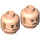 LEGO Leichtes Fleisch Owen Grady Minifigure Kopf (Einbau-Vollbolzen) (3626 / 38178)