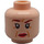 LEGO Beige Léger Petunia Dursley Minifigurine Tête (Montant solide encastré) (3626 / 67843)