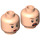 LEGO Light Flesh Petunia Dursley Minifigure Head (Recessed Solid Stud) (3626 / 67843)