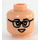 LEGO Licht Vleeskleurig Phyllis Lapin Vance Minifigure Hoofd (Verzonken Solid Stud) (3626 / 69016)