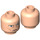 LEGO Light Flesh Pre Vizsla Head (Recessed Solid Stud) (3626 / 10972)