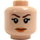 LEGO Light Flesh Princess Leia (75094) Minifigure Head (Recessed Solid Stud) (3626 / 21002)