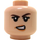 LEGO Leichtes Fleisch Princess Leia Minifigure Kopf (Einbau-Vollbolzen) (3626 / 47183)