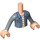 LEGO Helles Fleisch Prof. Adrian Friends Torso (Boy) (73161)