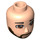 LEGO Light Flesh Prof. Adrian Male Minidoll Head (1471 / 28649)