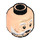 LEGO Light Flesh Professor Filius Flitwick Minifigure Head (Recessed Solid Stud) (3626 / 73870)