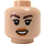 LEGO Licht vleeskleurig Qi&#039;ra Minifiguur Hoofd (Verzonken solide nop) (3626 / 38297)