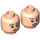 LEGO Light Flesh Qi&#039;ra Minifigure Head (Recessed Solid Stud) (3626 / 38297)