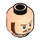 LEGO Light Flesh Qui-Gon Jinn without Cape Minifigure Head (Recessed Solid Stud) (3626 / 29853)