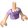 LEGO Leichtes Fleisch Rapunzel Friends Torso (35677 / 92456)