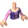 LEGO Leichtes Fleisch Rapunzel mit Jacket Friends Torso (92456)
