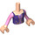 LEGO Helles Fleisch Rapunzel mit Jacke Friends Torso (92456)