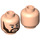 LEGO Light Flesh Resistance Trooper Minifigure Head (Recessed Solid Stud) (3626 / 35551)