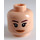 LEGO Licht Vleeskleurig Rey Minifigure Hoofd (Verzonken Solid Stud) (3626 / 23783)