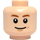 LEGO Light Flesh RM Minifigure Head (Recessed Solid Stud) (3626 / 101967)