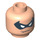 LEGO Licht Vleeskleurig Robin Hoofd met Zwart Eye Masker (Verzonken Solid Stud) (10332 / 99788)