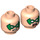 LEGO Leichtes Fleisch Robin Minifigure Kopf (Einbau-Vollbolzen) (3626 / 15775)