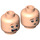LEGO Leichtes Fleisch Ron Weasley im Slytherin Robes Minifigure Kopf (Einbau-Vollbolzen) (3626 / 79145)