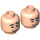 LEGO Leichtes Fleisch Ross Geller Minifigure Kopf (Einbau-Vollbolzen) (3626 / 66378)
