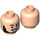 LEGO Light Flesh Sallah Head (Recessed Solid Stud) (3626 / 73910)