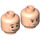 LEGO Light Flesh Sam Flynn Minifigure Head (Recessed Solid Stud) (3626 / 38933)
