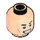 LEGO Light Flesh Shazam Minifigure Head (Recessed Solid Stud) (3626 / 50753)