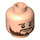 LEGO Light Flesh Shkodran Mustafi Head (Recessed Solid Stud) (3626 / 26613)
