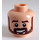 LEGO Beige Léger Sinjin Prescott Minifigurine Tête (Montant solide encastré) (3626 / 53283)