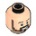 LEGO Light Flesh Sinjin Prescott Minifigure Head (Recessed Solid Stud) (3626 / 53283)